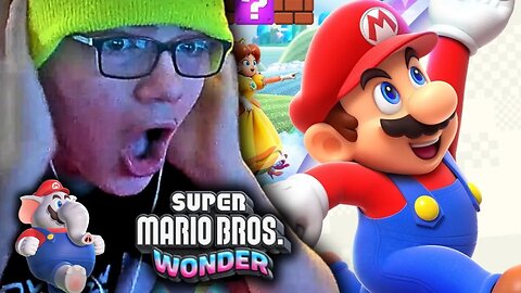 NEW 2D MARIO GAME?! - My live reaction to the Super Mario Bros. Wonder reveal trailer