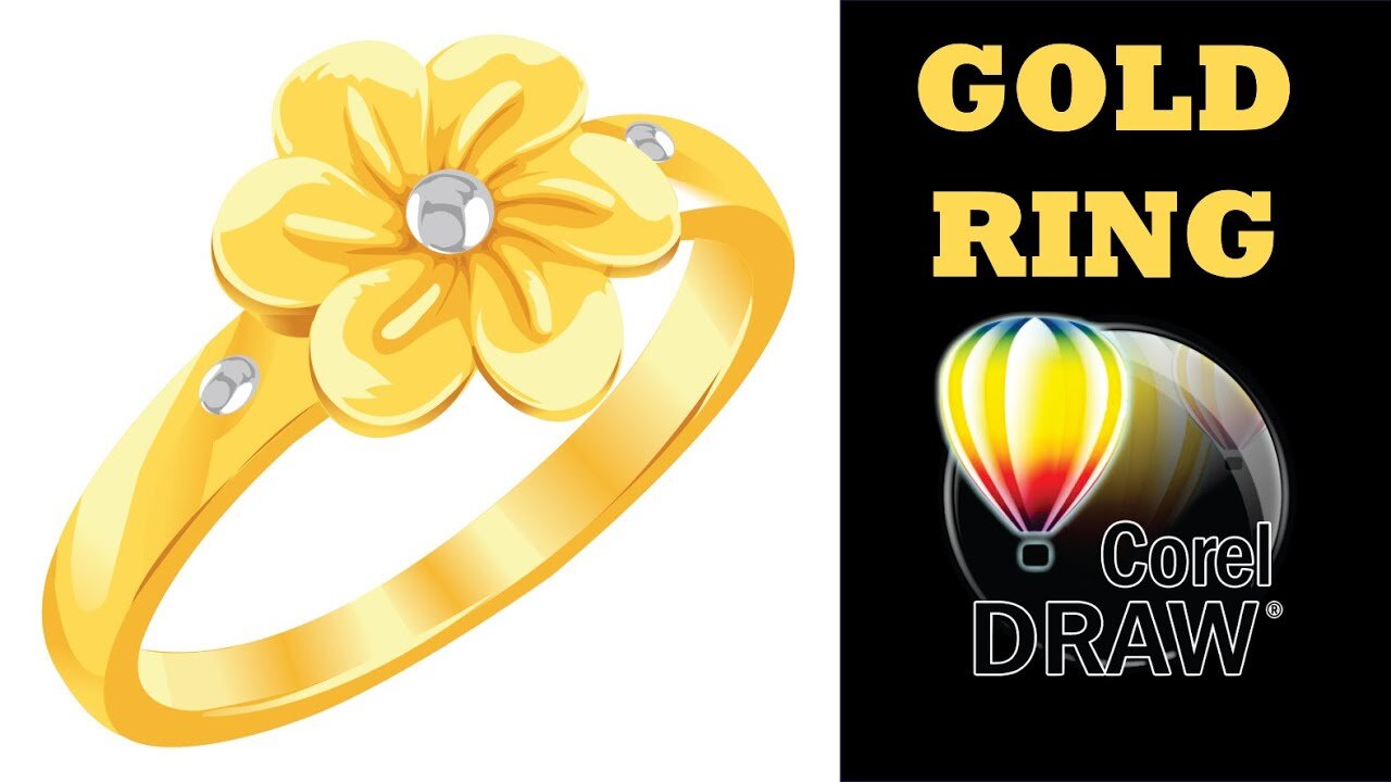 How to Design a Gold Ring in Corel Draw