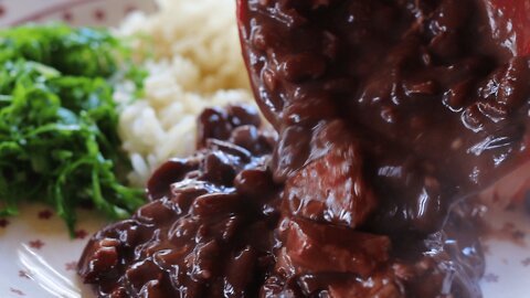 B-roll - Feijoada Brasileira - Receita caseira