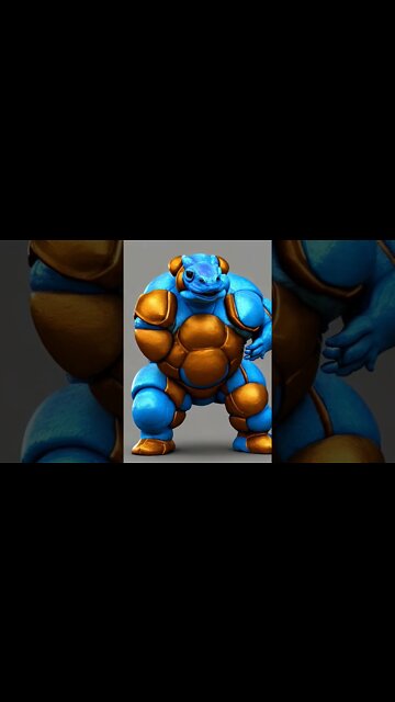 AI generated Blastoise #whosthatpokemon #pokemon