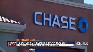 Police looking for man who robbed a Chase Bank