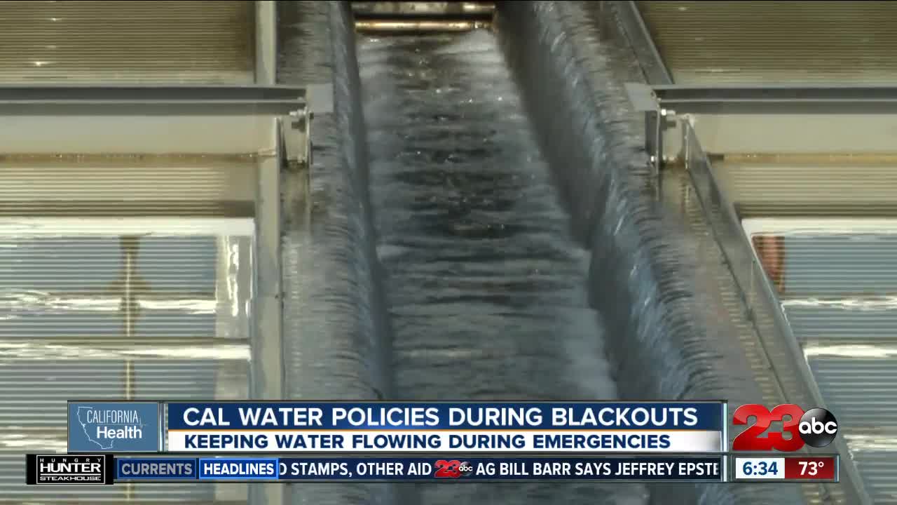 California Health: Cal Water working on new regulation to keep water flowing when power goes off