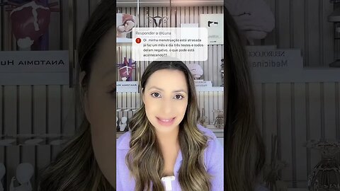 Minha menstruação está atrasada fiz teste gravidez deu negativo, o que está acontecendo?