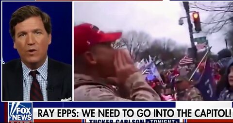 Ray Epps:'We Need to go INTO the Capitol". Crowd to Epps: "Fed, Fed, Fed"