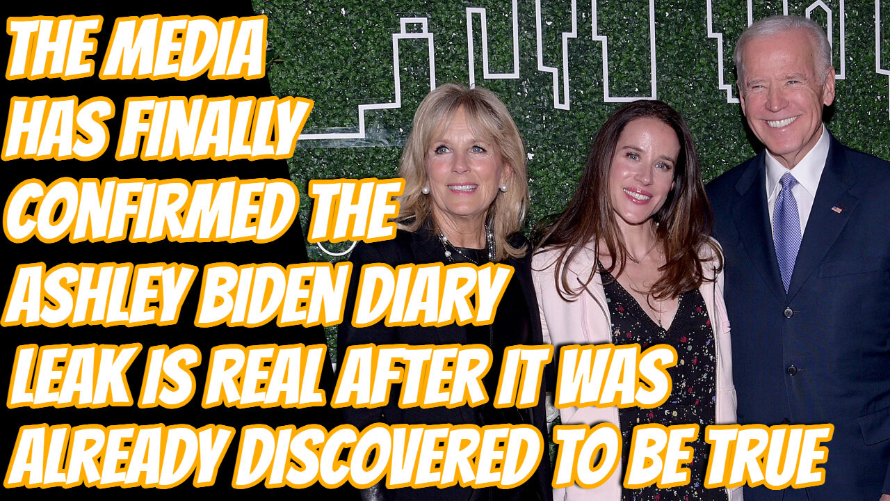 The Media Finally Admits Ashley Bidens Diary Is Real