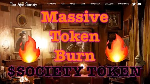 Cardano: The Ape Society Massive Token Burn