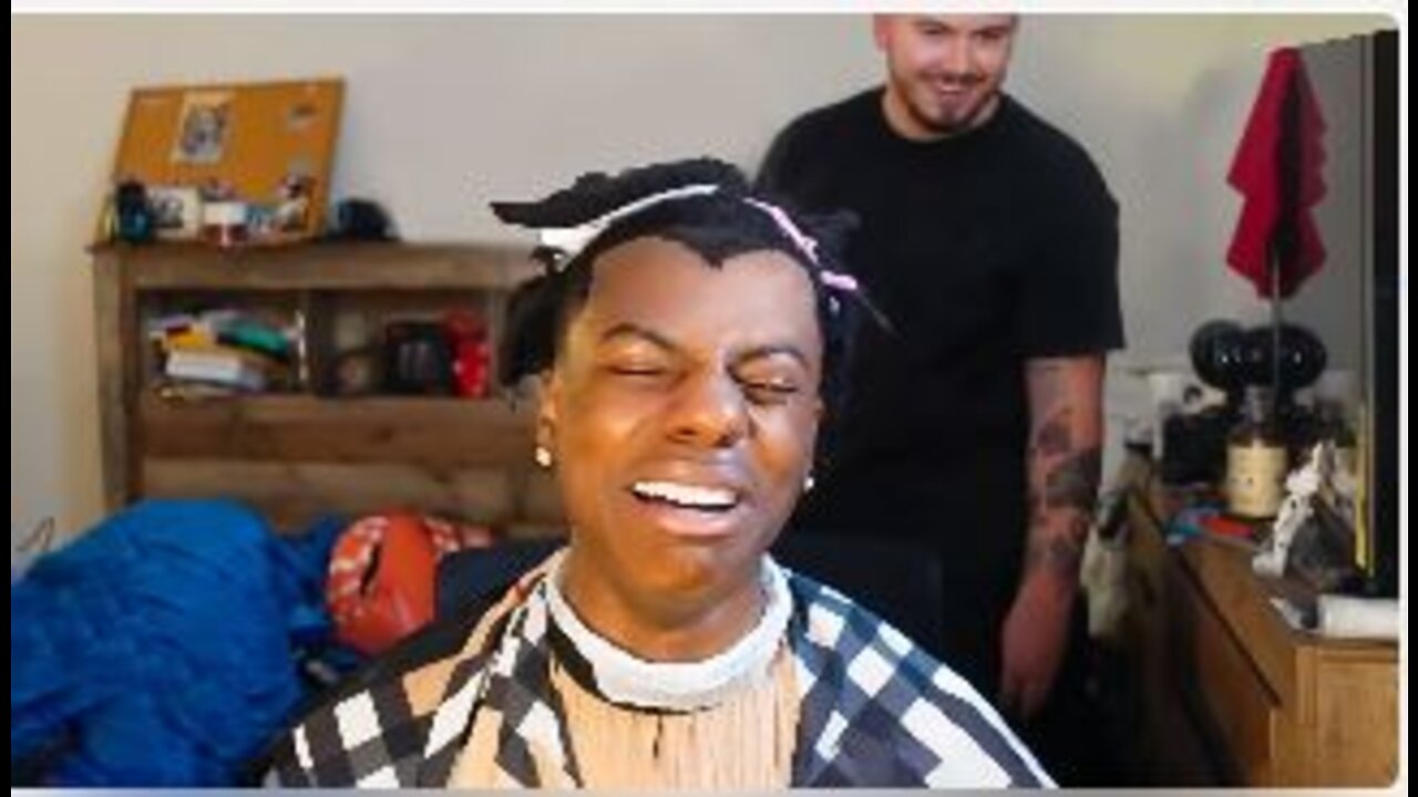 iShowSpeed CRIES After Barber Ruins His Hairline..