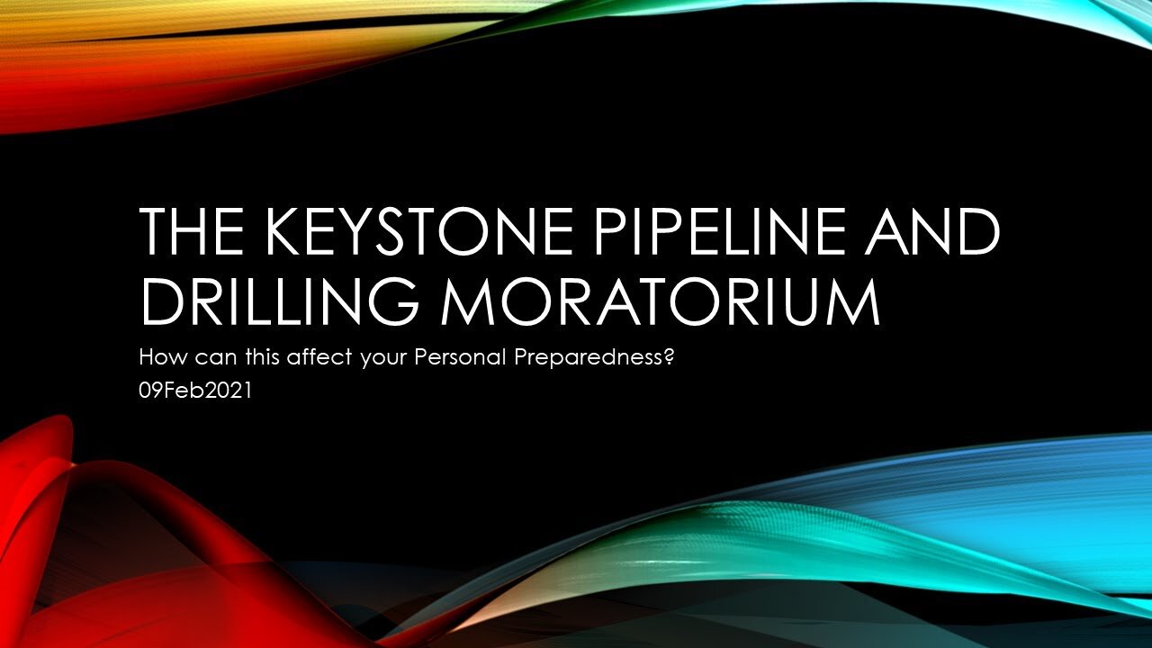 Discussion: The Keystone Pipeline /Drilling Moratorium - How can it affect us?