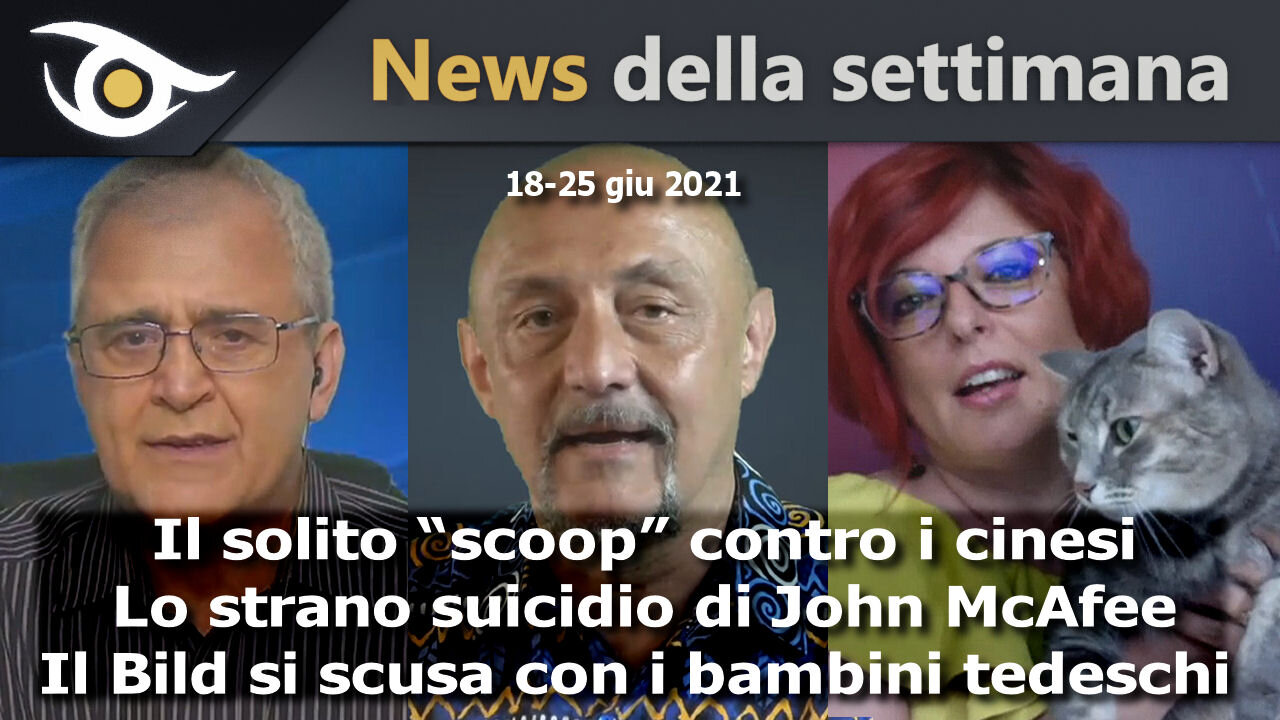 News della settimana (19-25 giu 2021)