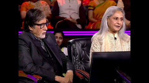 Emotional Scene of Amitabh Bachchan In KBC With Wife Jaya Bachchan 🥸😭😂🤣😭