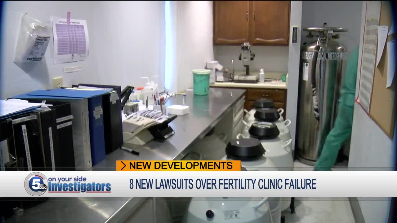 Eight families file lawsuits in Geauga Co., federal court over fertility clinic failure