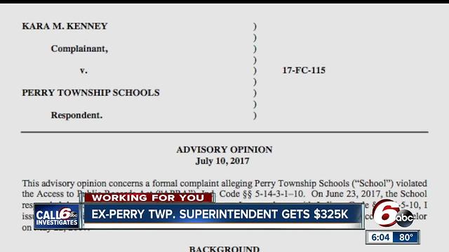 CALL 6: Ex-school superintendent gets $325K payout