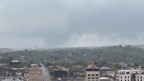 Tornado going through West Little Rock