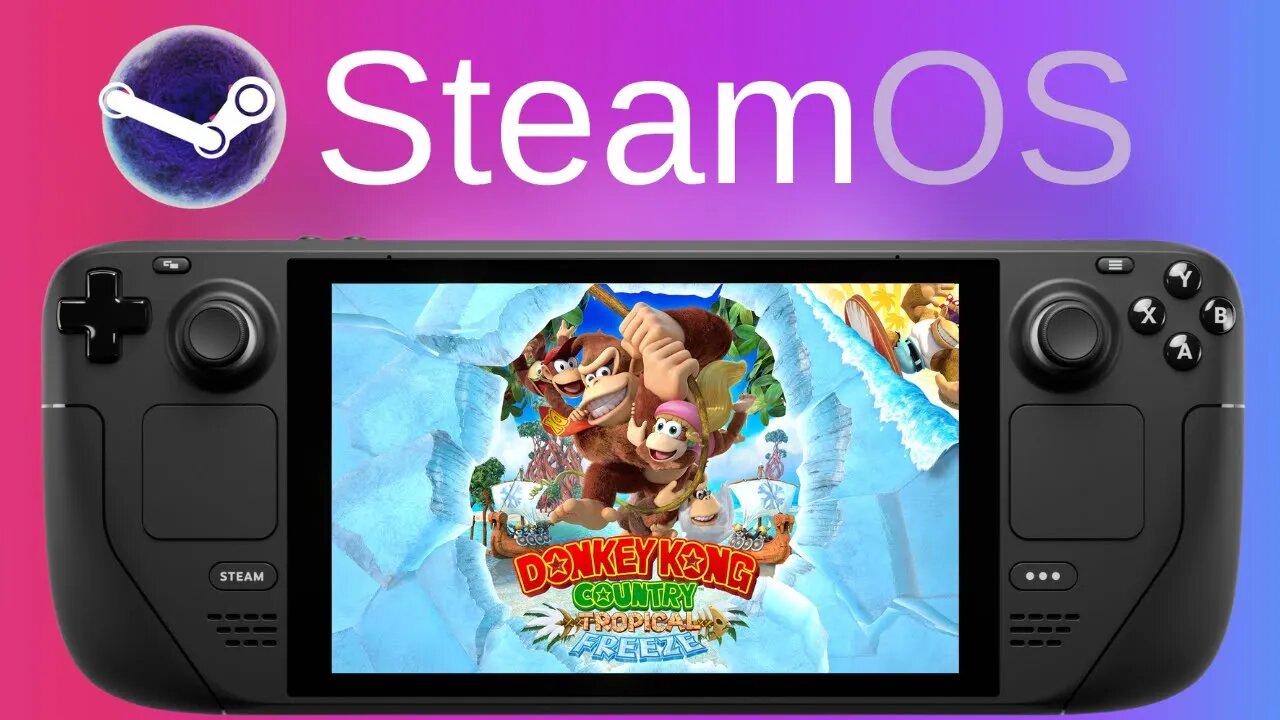 Donkey Kong Country: Tropical Freeze (CEMU) | Steam Deck