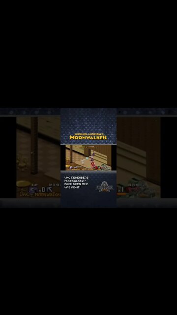 who remembers Moonwalker the Michael Jackson arcade game?