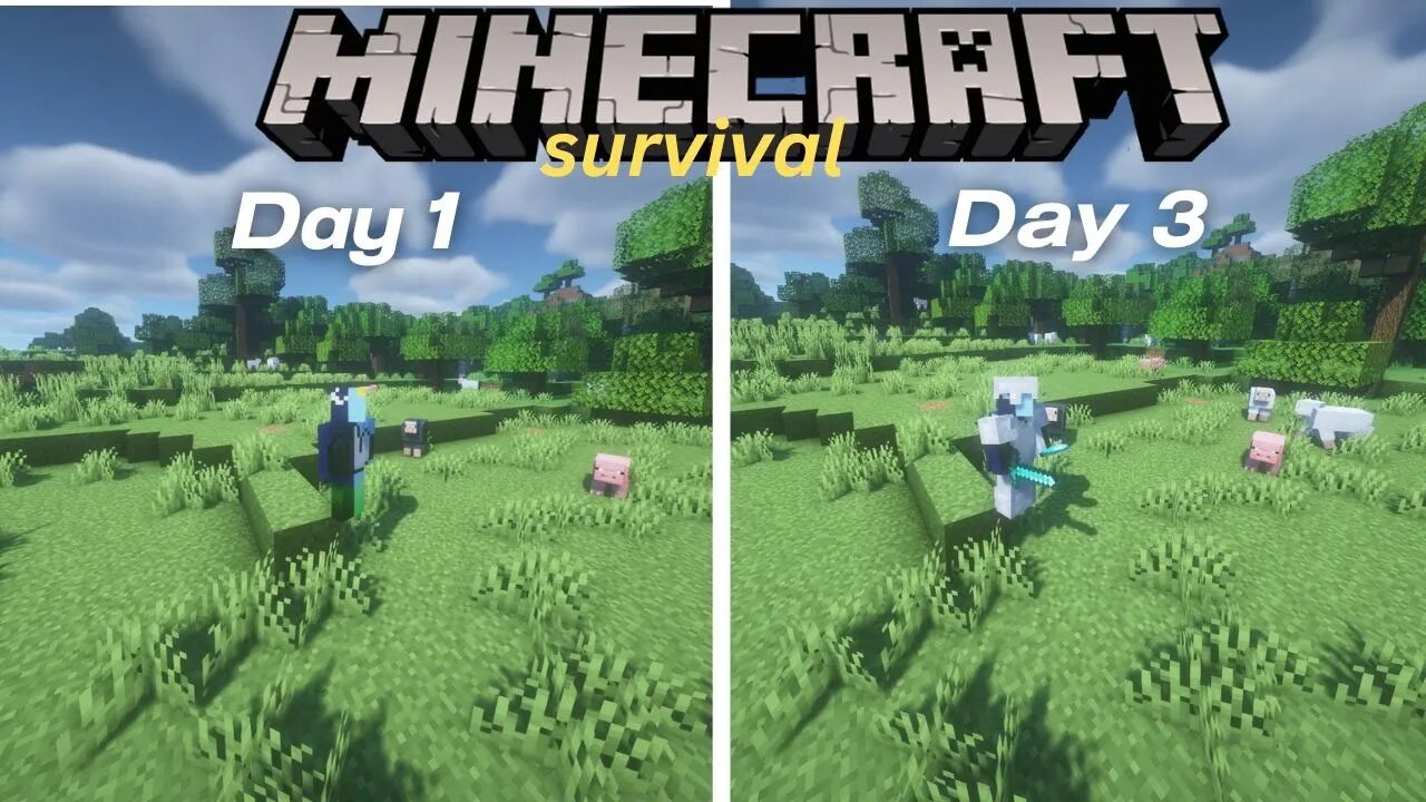 Minecraft getting diamonds the easy way!😎