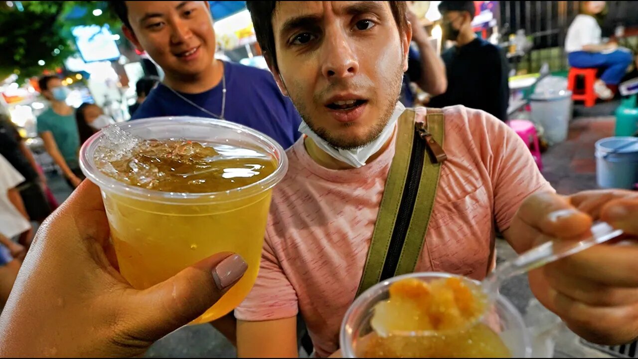 Dare to try the bird saliva drink in Chinatown? 🇹🇭