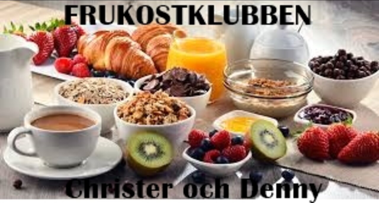 Frukostklubben 20 mars. Sossarna får käka sin egen brunsmet.