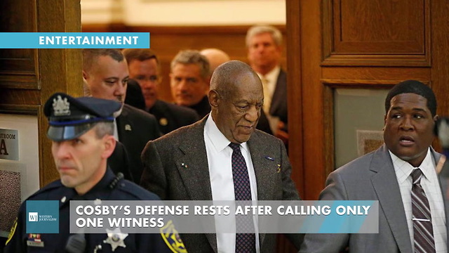 Cosby’s Defense Rests After Calling Only One Witness