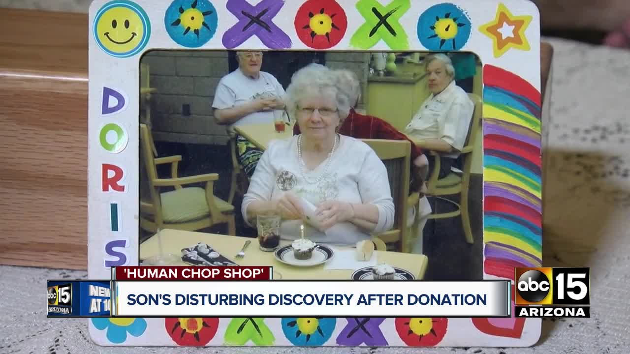 Valley makes disturbing discovery after donating his mom's body to Biological Resource Center