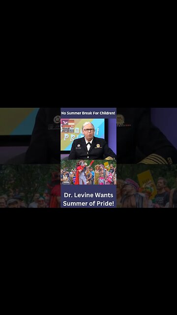 Children Will Never Get a Summer Break Again! summerofpride #drlevine #shorts #june #pride #lgbt