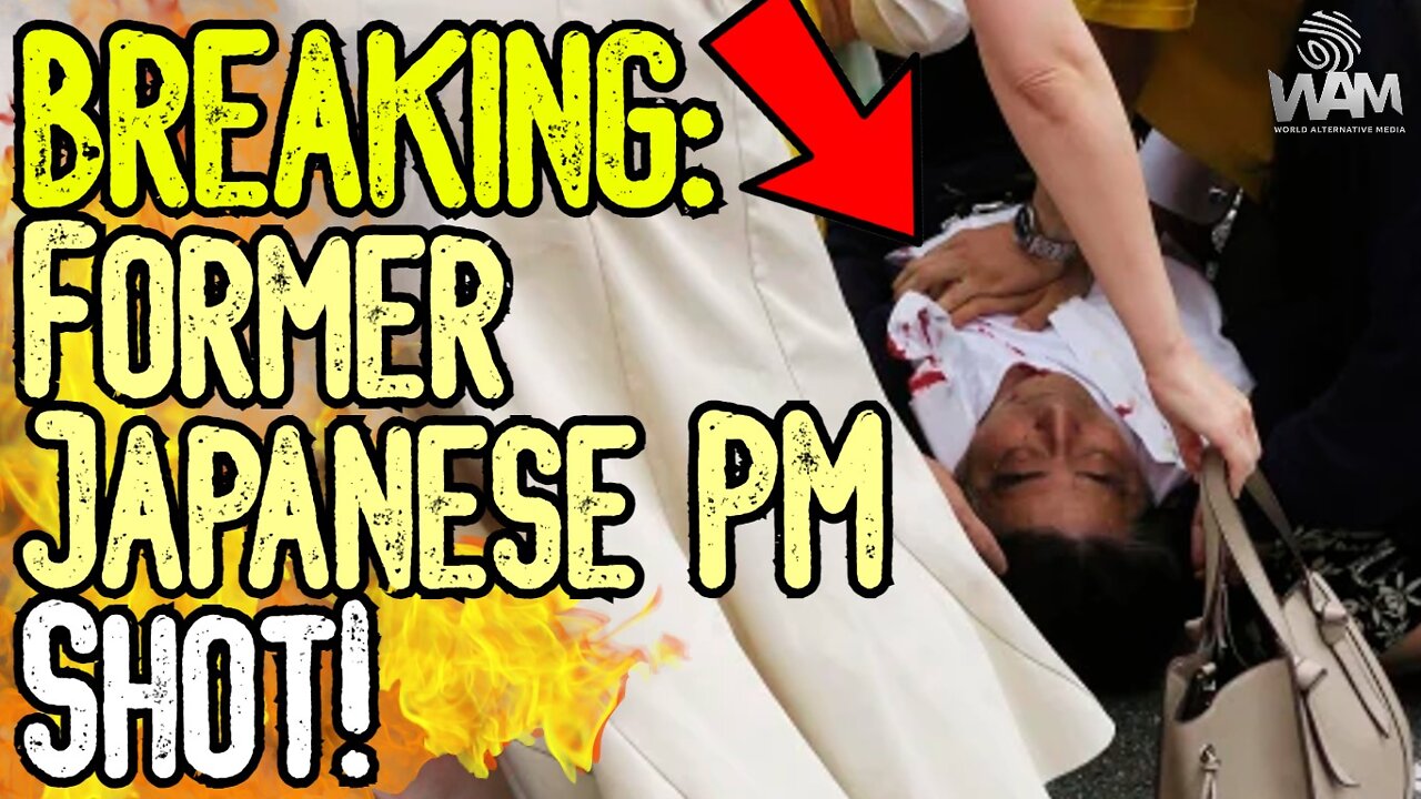 Japanese PM SHOT! - Former PM Assassination Attempt CAUGHT ON VIDEO! - This Has HUGE Global Impact!