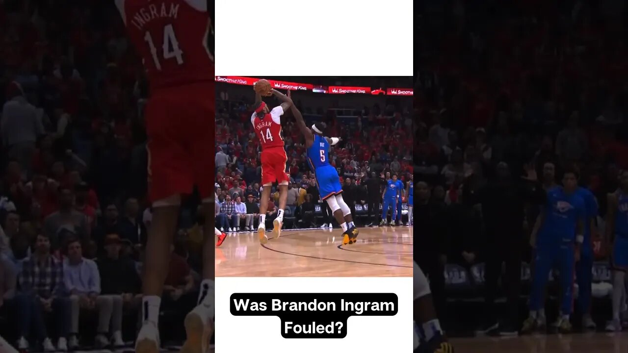 Was Brandon Ingram Fouled On This 3? 🤔