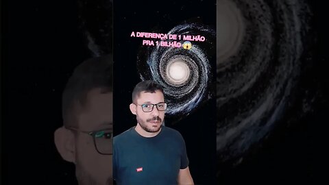 A diferença absurda entre 1 MILHÃO e 1 BILHÃO 😱 #foryou #viral #1milhão #1bilhão #curiosidades