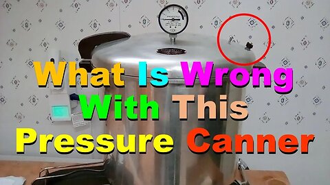No. 613 – Fixing My Mom's Pressure Canner From The 70s