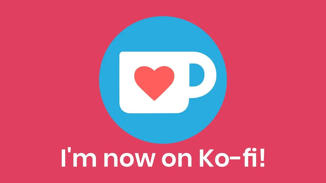 I’m now on Ko-Fi!