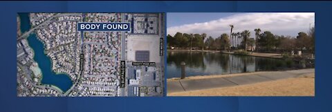 Body turns up in lake near Desert Shores