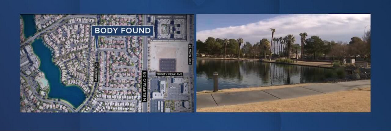 Body turns up in lake near Desert Shores