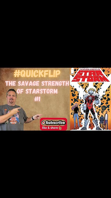 The Savage Strength of Starstorm #1 Image #QuickFlip Comic Review Drew Craig,Jason Finestone #shorts