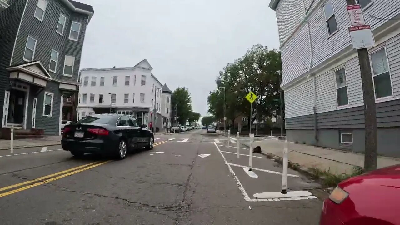 #boston #bikeride L Street South Boston - Southie Good Will Hunting - What does Southie look like?