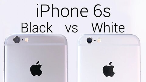 iPhone 6s: Black or White?