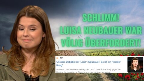 Frau rechnet mit Auftritt von Luisa Neubauer bei Markus Lanz ab! Total planlos und total überfordert