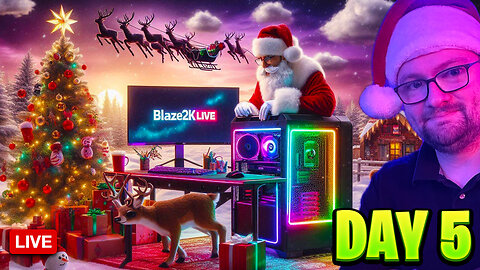 SANTA STOLE MY WARZONE! COUNTDOWN TO CHRISTMAS! - DAY 5 - RANDOM GAMES