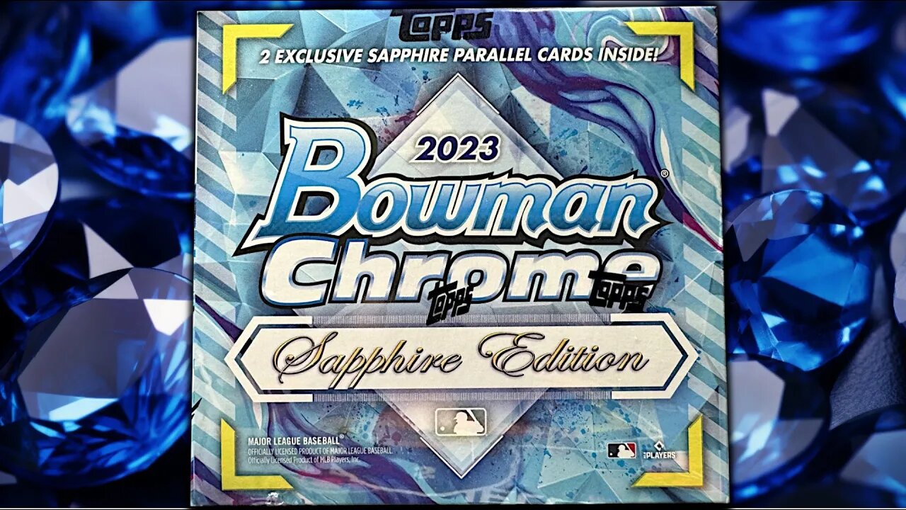 Afternoon Delight Featuring 2023 Bowman Chrome Sapphire Baseball Cards