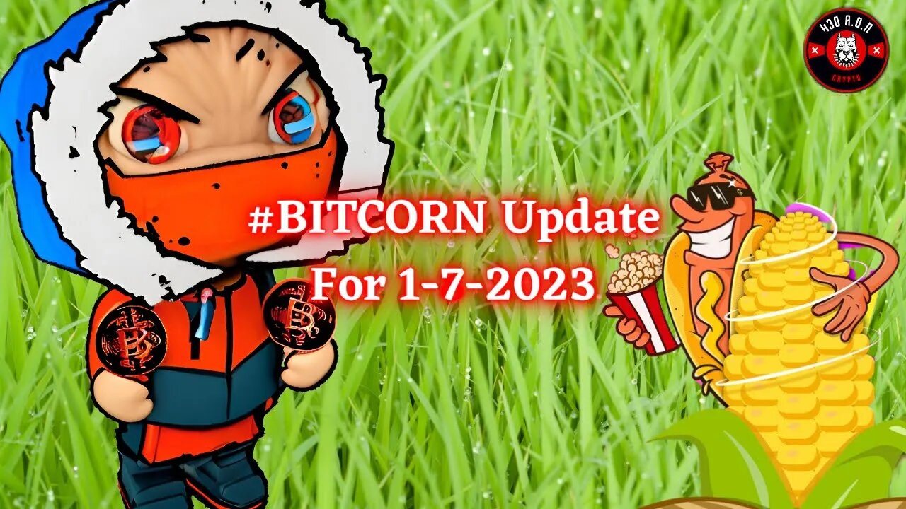 #BITCORN Update For 1/7/2023