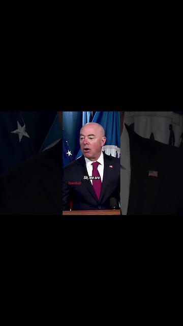 "Nobody EVER asks this question!" Secretary Mayorkas gets PRESSED by reporter