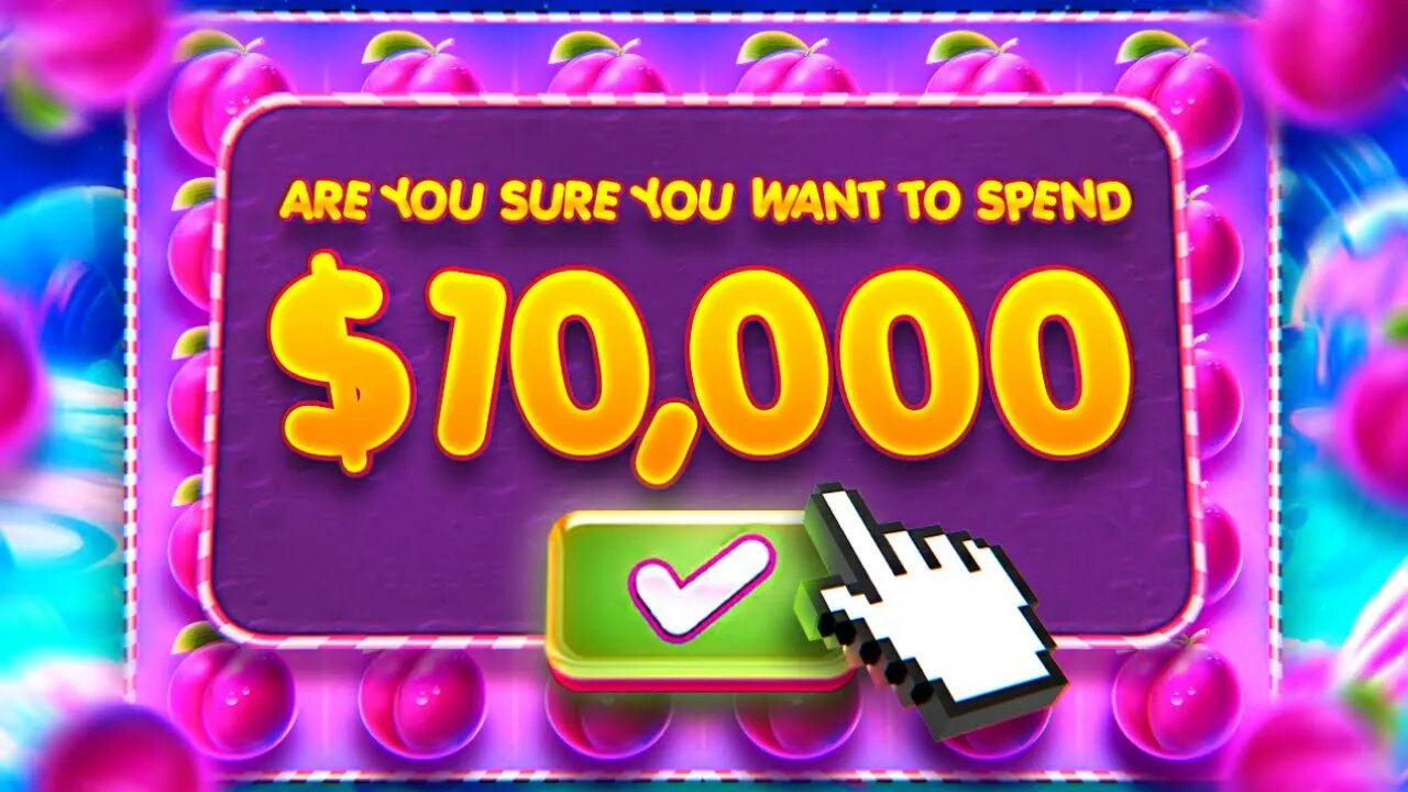 WE WENT ALL IN WITH $10,000 ON SWEET BONANZA!