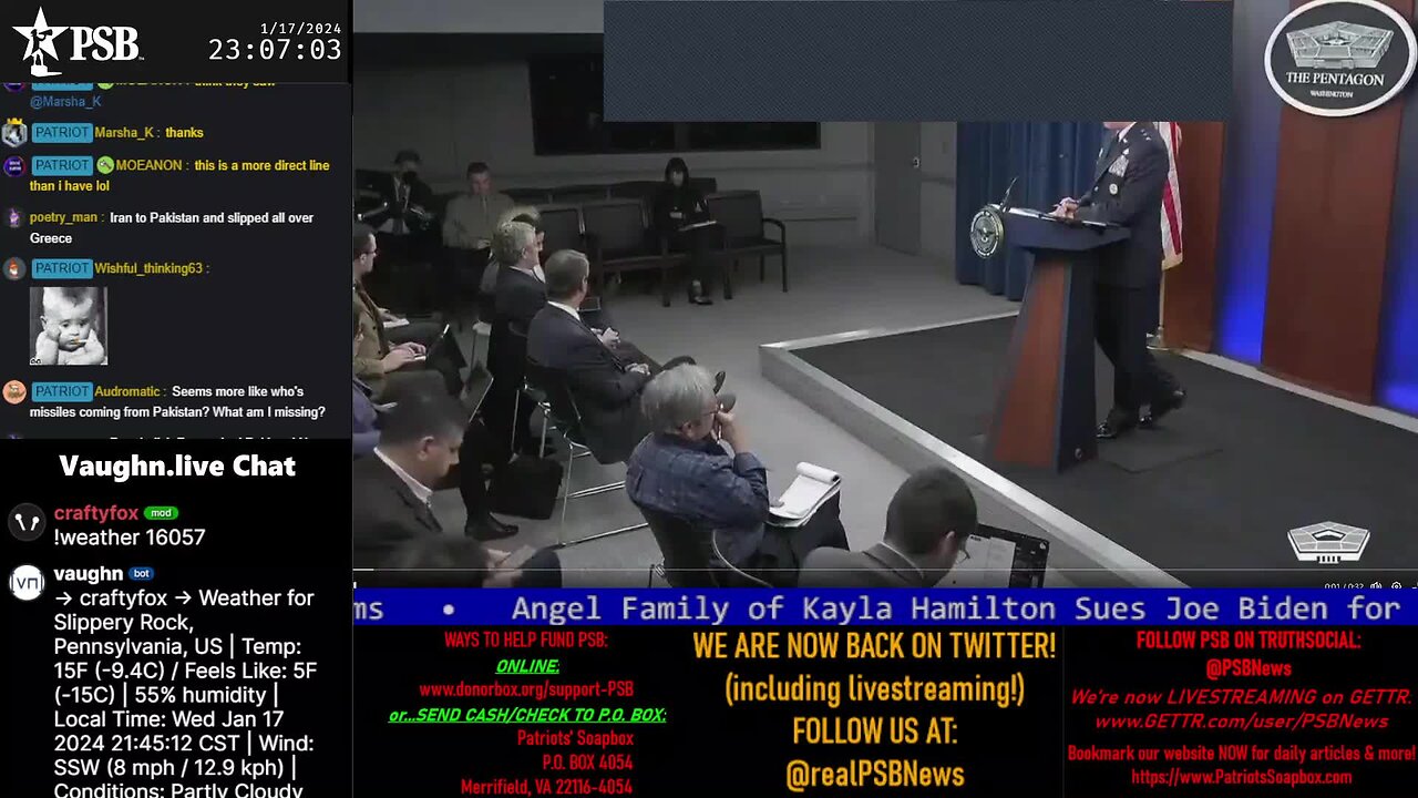 2024-01-17 23:00 EST - Crossing the Matrix: with Chris