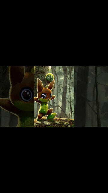 AI generated Chespin #whosthatpokemon #pokemon