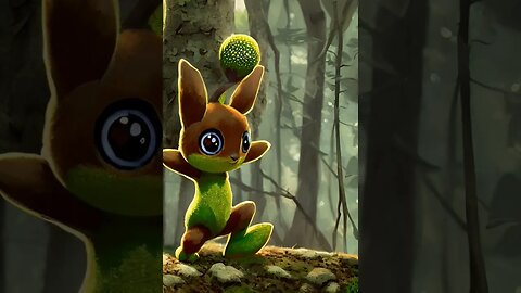 AI generated Chespin #whosthatpokemon #pokemon