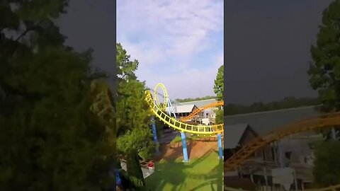 Don’t fall off 🙈🎢 #shorts #coaster #carowinds