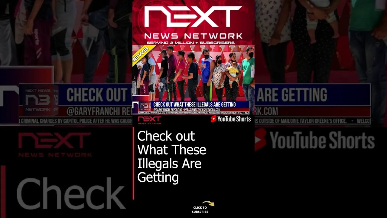 Check out What These Illegals Are Getting #shorts