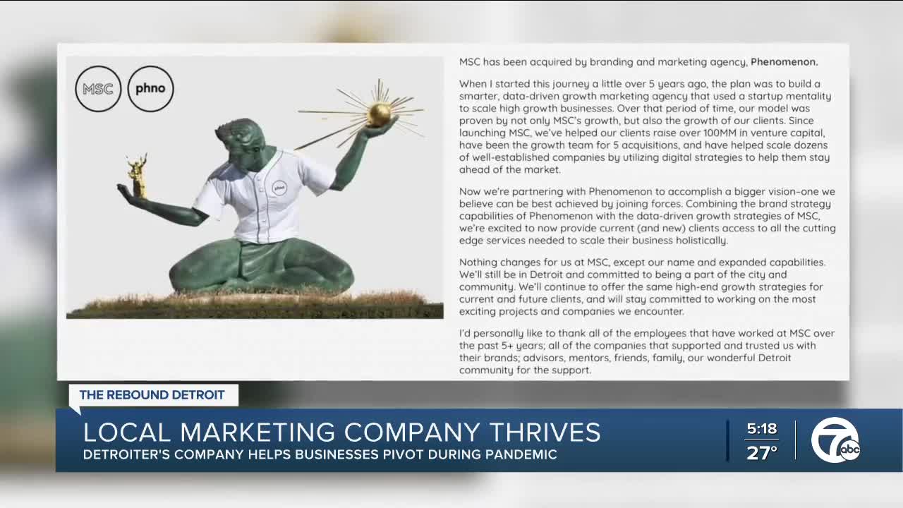 Local marketing company thrives in COVID-19 pandemic