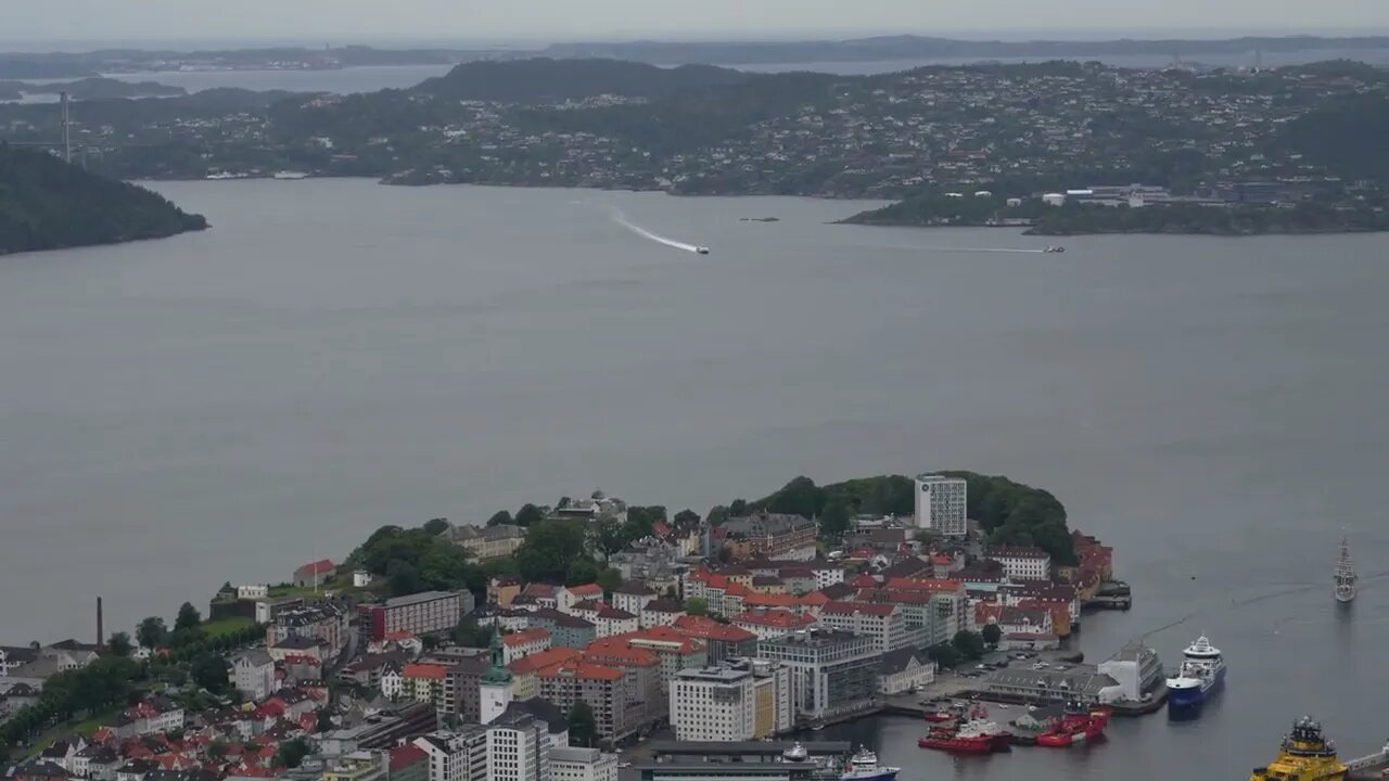 20220801 Bergen Norway Mount Floyen 1