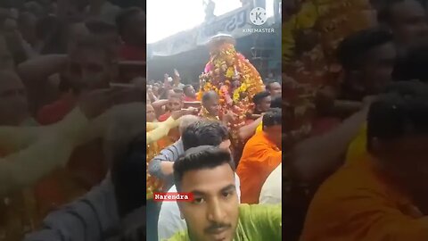 बधाण की माँ नंदा छोटी जात का थराली में आगमन #shortvideo