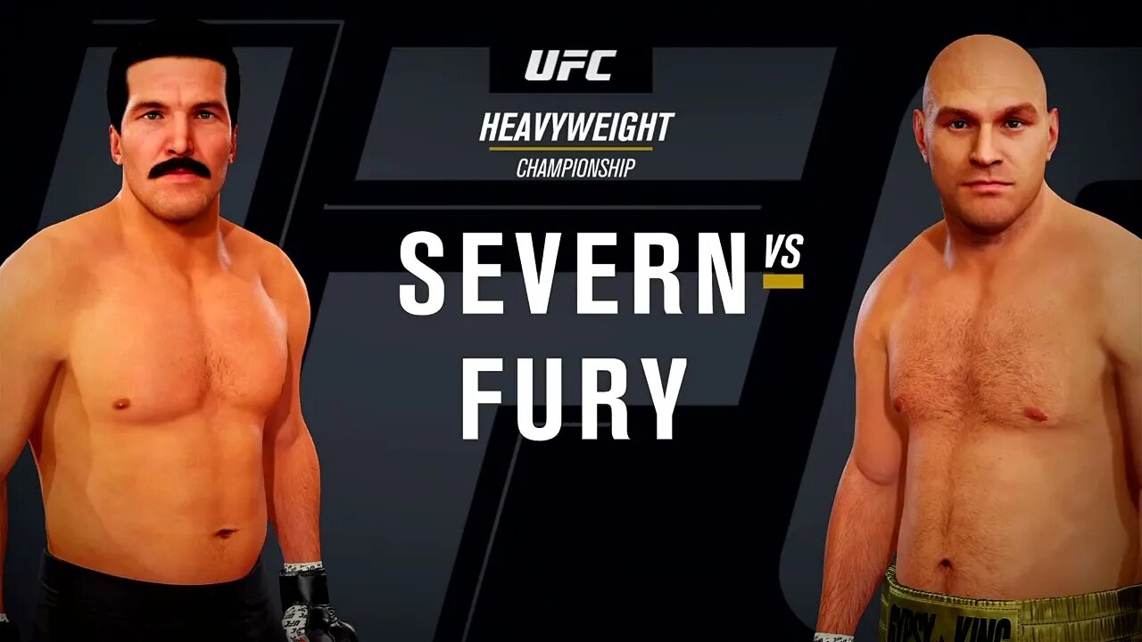 EA Sports UFC 4 Gameplay Tyson Fury vs Dan Severn